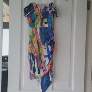 Charlotte Russe multi color mini dress
